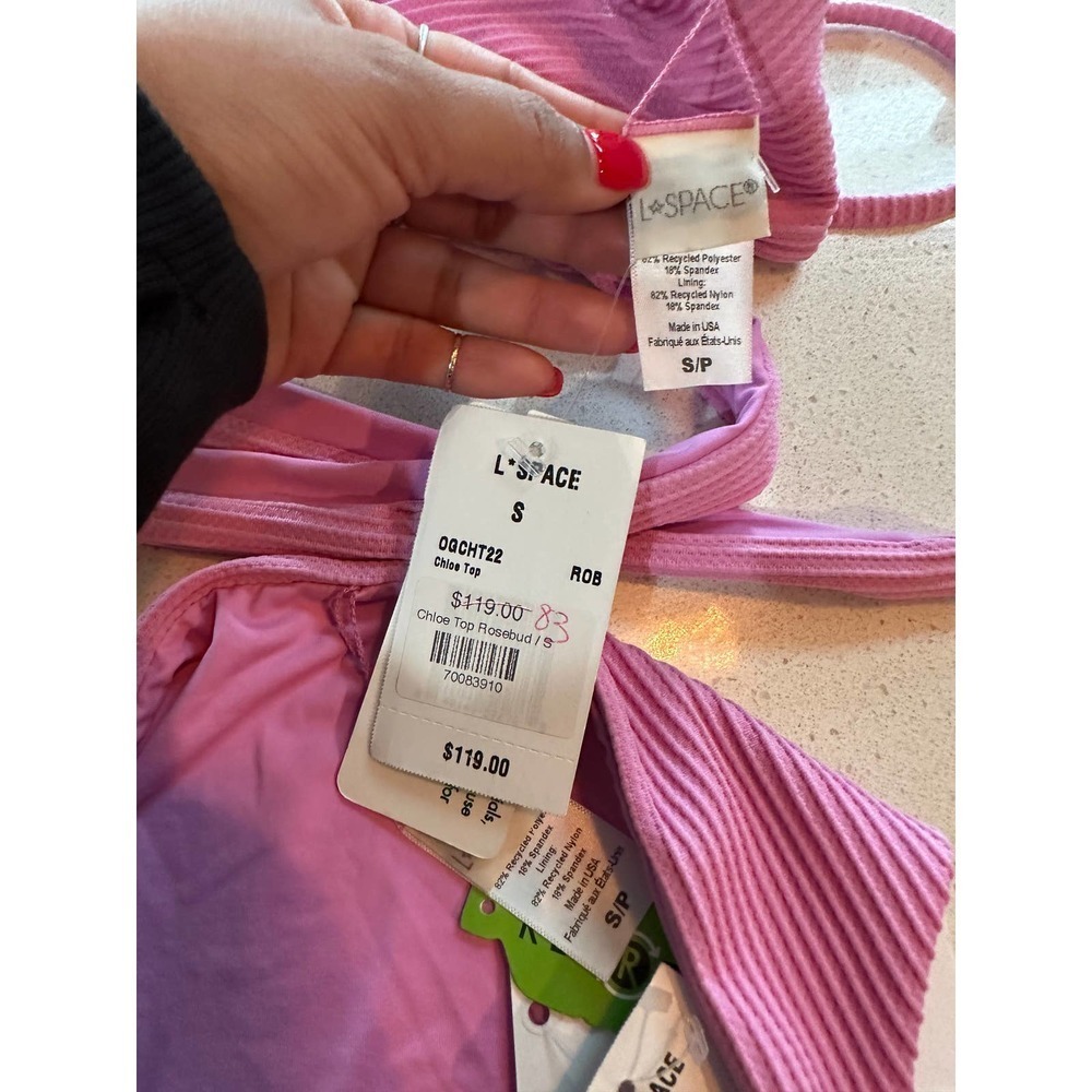 Nwt L*Space Chloe Triangle Top - image 6